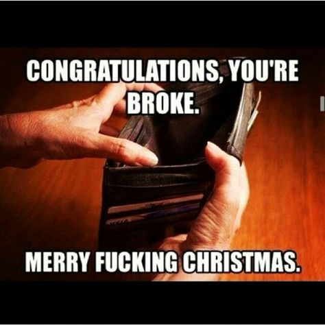 I am so broke after the holidays... now need to save up to pay off the credit cards :/ Empty Wallet, Password Cracking, Hate Christmas, Mobile Business, Trivia Night, Figurative Language, Figurative, Christmas Humor, True Stories