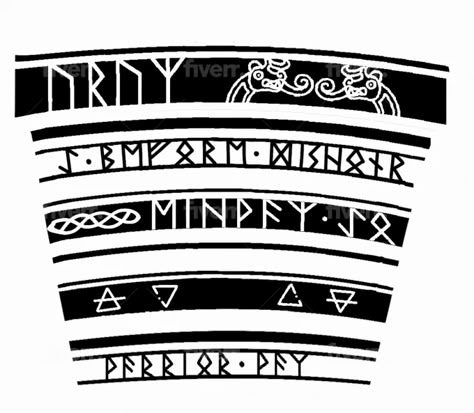 I will draw a cool and unique viking tattoo design Viking Tattoos For Men, Traditional Viking Tattoos, Viking Rune Tattoo, Norse Mythology Tattoo, Scandinavian Tattoo, Viking Tattoo Sleeve, Celtic Knot Tattoo, Minimalist Tattoo Ideas, Vikings Tattoo