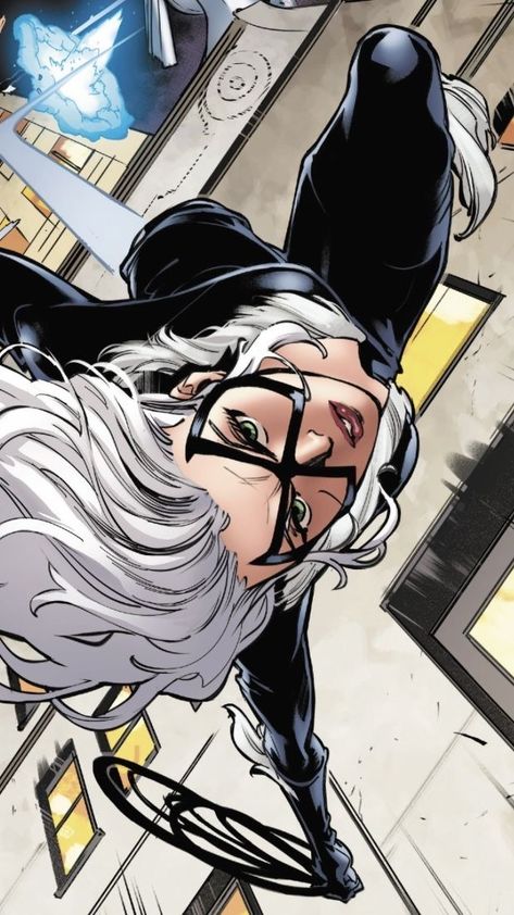 Black Cat Felicia Hardy, Black Cat Wallpaper, Black Cat Comics, Spiderman Black Cat, Felicia Hardy, Catwoman Comic, Black Cat Marvel, Arte Dc Comics, Marvel Spiderman Art