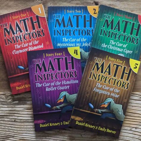 The Math Inspectors Review Maths Books To Read, Illustrative Math 3rd Grade, Math Books For Kindergarten, Math Books For Elementary, Best Mathematics Books, Math Picture Books, Inspector Calls, Math 5, Stem Teacher