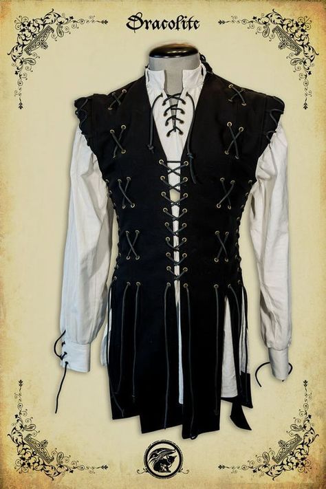 Medieval Shirt, Medieval Clothes, Fest Outfits, Larp Costume, Victorian Costume, Medieval Costume, Steampunk Costume, Medieval Clothing, Medieval Dress