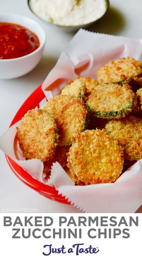 Baked Parmesan Zucchini, Parmesan Zucchini Chips, Zucchini Chips Recipe, Zucchini Recipes Baked, Zucchini Chips Baked, Easy Zucchini Recipes, Baked Zucchini, Veggie Chips, Zucchini Chips