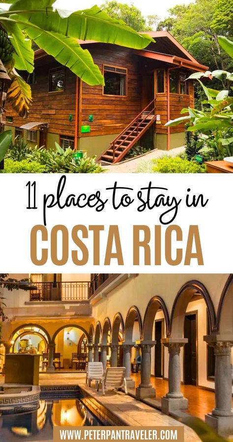 11 Places to Stay in Costa Rica Best Things To Do In Costa Rica, Cost Rica Vacation, Best Places To Visit In Costa Rica, Where To Go In Costa Rica, Best Places To Stay In Costa Rica, Costa Rica Where To Stay, Costa Rica Travel Pictures, Costa Rica Volcano, Osa Peninsula Costa Rica