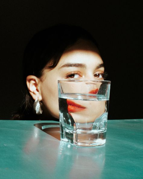 Photography, Make Up, Water, Glass, Glass Of Water, Glass Of Milk, A Woman, Photographer, Makeup