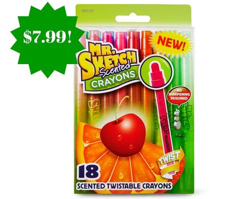 Mr. Sketch Scented Twistable Crayons Only $7.99 (Reg. $14) - http://www.couponsforyourfamily.com/blackdecker-compact-lithium-hand-vac-only-24-99-reg-44-2/ Mr Sketch, Twistable Crayons, Vanilla Icing, Crayon Set, Wax Crayons, Color Crayons, Mint Chocolate Chips, Black Raspberry, Strawberry Ice Cream