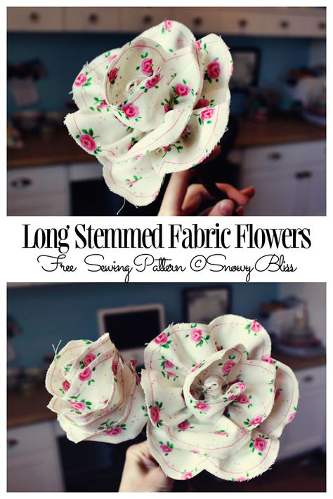 Easy DIY Fabric Rose Flower Tutorials | Fabric Art DIY Fabric Flowers Diy Easy, Fabric Roses Diy, Easy Fabric Flowers, Fabric Art Diy, Flower Fabric Pattern, Fabric Flower Bouquet, Fabric Flower Pins, Making Fabric Flowers, Material Flowers