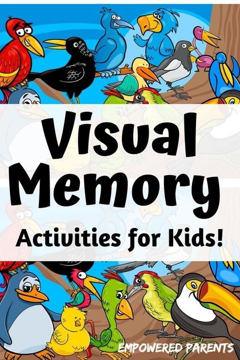 Visual Memory Activities For Kids, Visual Memory Activities, Memory Activities For Kids, Mind Video, Brain Gym For Kids, Visual Perceptual Activities, Memory Exercises, Memory Activities, Worksheets For Preschoolers