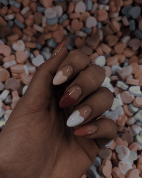 October Nails Inspiration, Sns Fall Nail Colors, Going Into Fall Nails, Fall Gel Overlay Nails, Nail Designs For Real Nails, Short French Tip Fall Nails, Professional Gel Nails, Halloween Boho Nails, Boho Toe Nails