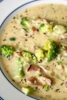 Broccoli Cheese And Ham Soup, Cheesy Broccoli Ham Soup, Ham And Cheese Soup, Soup Ham, Ham Leftovers, Ham Soup Recipes, Soup With Ham, Creamy Soups, Creamy Broccoli Soup