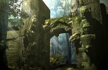 Myth Drannor – Forgotten Realms Wiki Realms Aesthetic, Jungle Ruins, Elven City, George Macdonald, Geography Map, Autodesk Maya, Forgotten Realms, City Of Love, Fandom Games