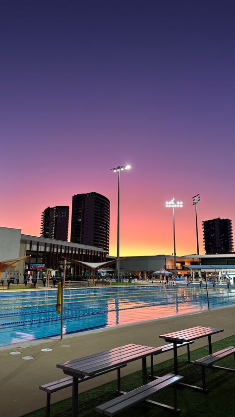 Gold Coast Aquatic Center Gage Aesthetic, Swim Aesthetic, Australia Wallpaper, Swimming Motivation, Aquatic Center, Swimming World, Swimmers Life, Swim Life, Swimming Quotes