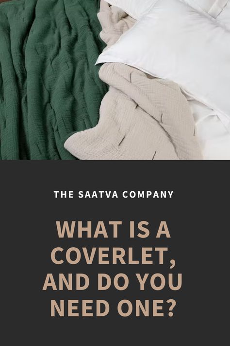 When it comes to the top layer of bedding, you have a myriad of options to choose from today. These include things like duvets, comforters, quilts, and something called a coverlet. What is a coverlet, exactly, though? You might have heard this term before, but maybe you're not sure exactly what it is, and how it differs from a quilt or a comforter. Here, learn everything you need to know about coverlets, how they differ from other types of bedding, and whether or not you need one in your life. Quilts And Coverlets Bedding, Bed With Coverlet And Duvet, King Coverlet Bedding, Diy Comforter How To Make, Blanket Layering On Bed, Quilt And Duvet Layering, Coverlet Bedding Ideas, Types Of Bedding, Diy Comforter