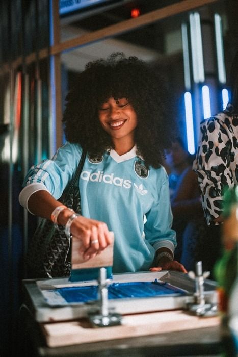 What went down at adidas Originals & Zalando’s ‘A to Z of Streetwear’ event | Dazed Adidas Event, Colour Inspiration, Night Market, A To Z, Color Inspiration, Adidas Originals, Berlin, Dj, Street Wear