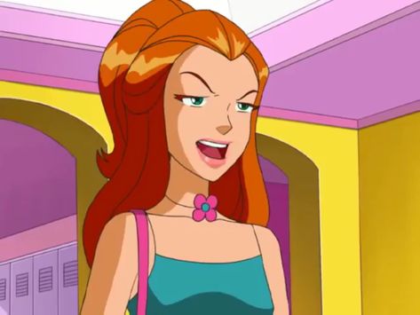 2000s Characters, Stop Being Nice, Totally Spies Sam, Sam Totally Spies, Cute Sketchbooks, Childhood Characters, Being Nice, American Cartoons, V Cute