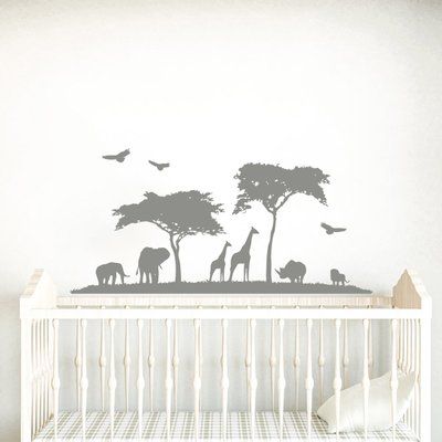 Safari Nursery Wall, Half Mandala, Elephant Decal, Animal Wall Decals, Baby Boy Room Nursery, Safari Nursery Decor, Baby Room Design, Nursery Baby Room, Mandala Wall