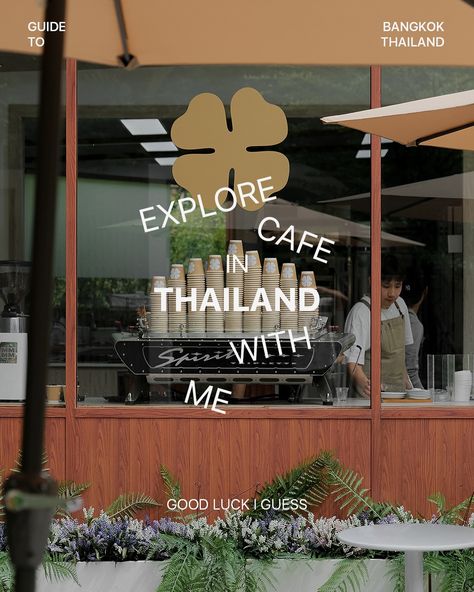 Cafe in Bangkok, Part 1: Good Luck I Guess @gliggligglig Bangkok was my first stop and finding a cozy cafe near my hotel was top priority. Thailand has always fascinated me with its thriving food and beverage scene. The creativity in their cafe concepts, ambiance, and product offerings is truly inspiring. I’m excited to share my cafe discoveries with you! This series, “A Cafe Guide to Bangkok, Thailand,” will feature my honest opinions and perspectives on the city’s cafe culture. Hit that... Thailand Coffee Shop, Bangkok Cafe, Thai Cafe, Cafe Culture, Jazz Cafe, Cafe Concept, Share Button, Cozy Cafe, Food And Beverage