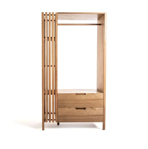 What to buy at La Redoute | House & Garden Wardrobe Bar, Wardrobe Dimensions, Walnut Armchair, Open Wardrobe, Small Apartment Interior, Flat Ideas, Wardrobe Cabinets, Home Entrance Decor, Design Del Prodotto