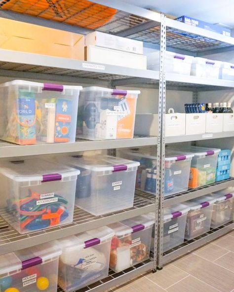 25 Solutions for Common Home Storage Dilemmas | HGTV Study Storage, Utility Closet, Tiny Laundry Rooms, Professional Organizing, Holiday Storage, Basement Storage, California Closets, Utility Storage, Interior Remodel