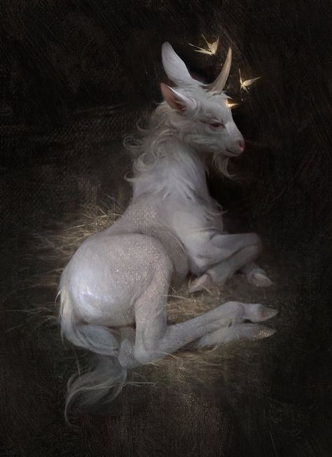 https://bettyjiang.artstation.com/projects Mystical Creatures Mythology, The Last Unicorn, Mythical Animal, Unicorn Art, Cute Names, Mythological Creatures, Mystical Creatures, Horse Art, Creature Art