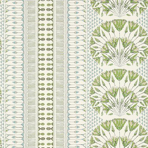 CAIRO, Green and White, AT9623, Collection Savoy from Anna French Anna French Wallpaper, French Wallpaper, Anna French, French Collection, Chinoiserie Wallpaper, Luxury Wallpaper, Coordinating Fabrics, Print Wallpaper, White Wallpaper