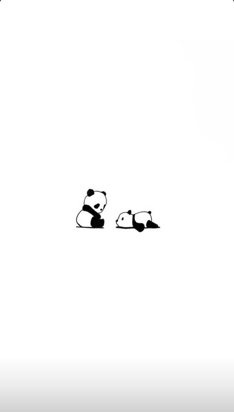 Visualise Quote, Cute Panda Drawing Easy, Drawing Easy Cartoon, Panda Drawing Easy, Cute Panda Drawing, Cute Panda Cartoon, Tato Minimal, Easy Cartoon, Panda Tattoo