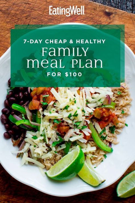 Eating Healthy On A Budget For Family, Healthy Homestyle Meals, Weekly Family Meal Plan Dinners, Healthy Weekly Meal Plan Families, Cheap Healthy Family Meals, Cheap Healthy Meal Plan, Inexpensive Healthy Meals, Weekly Meal Plan Family, Healthy Menu Plan