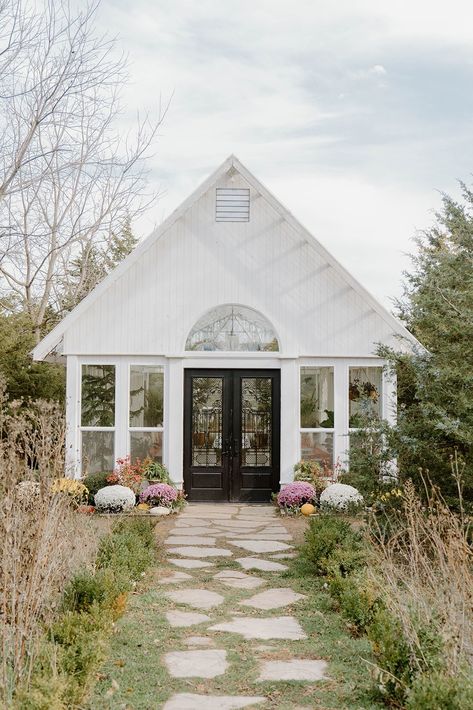 Iris Aisle — Intimate Greenhouse Wedding Venue in historic Winterset, Iowa Garden Wedding Venue Ideas, Greenhouse Chapel, Oregon Wedding Venues, Iowa Wedding Venues, Winterset Iowa, Greenhouse Venue, Glass Conservatory, Wedding Venues Oregon, Cedar Forest