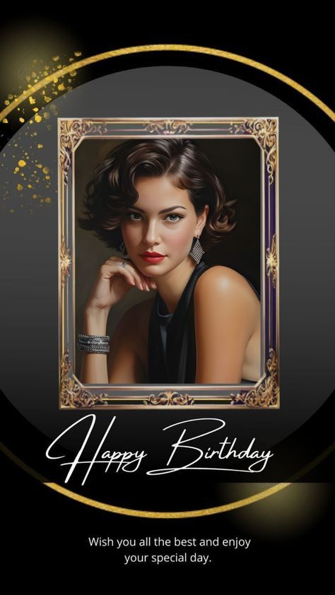 Happy Birthday With Frame, Happy Birthday With Picture, Birthday Card With Pictures, Birthday Frames For Pictures, Birthday Wishes Frames, Happy Birthday With Photo, Happy Birthday Wishes With Photo, Happy Birthday Picture Frame, Happy Birthday Wishes Photo Frame