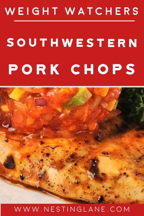 Weight Watcher Pork Chops, Weight Watchers Pork Recipes, Ww Pork Recipes, Ww Pork Chops, Ww Pork Chop Recipes, Low Calorie Pork Recipes, Low Calorie Pork Chop Recipe, Weight Watchers Easy Meals, Weight Watchers Pork Chops