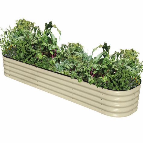 Original Veggie Bed - Raised Bed Gardening - Garden Equipment - Gardening Modular Garden Beds, Modular Raised Garden Beds, Metal Raised Garden Beds, Raised Flower Beds, Planters For Sale, Tiered Garden, Types Of Fruit, Types Of Vegetables, Raised Planter