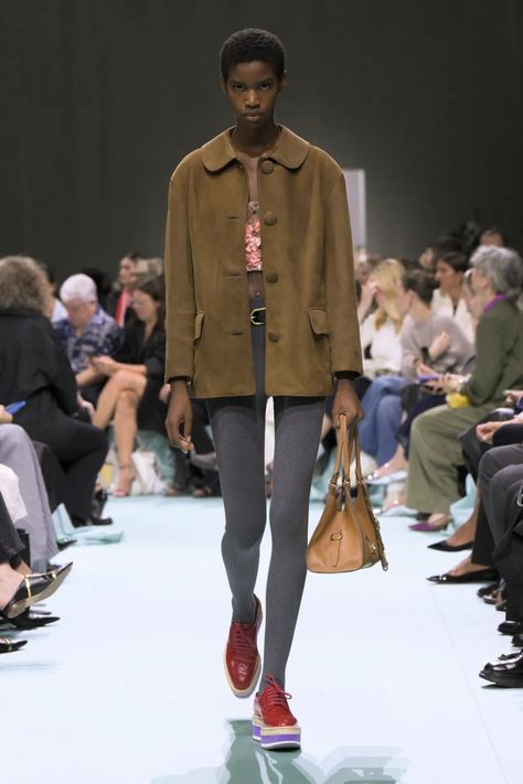 Prada Spring 2025 Ready-To-Wear Collection [PHOTOS] Fashion Week 2024 2025, 2025 Runway, 2025 Trends, 2025 Spring, Fashion Trend Forecast, Style Moodboard, Fashion Archive, Prada Spring, Spring 2025