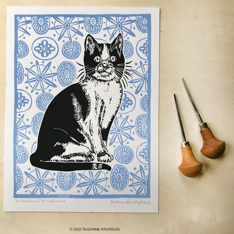 Linoleum Print, Lino Prints, Lino Cut, Lino Print, Linocut Prints, Linoleum, Linocut, Creative Inspiration, 2 Colours