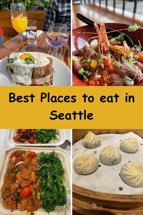 Places To Eat In Seattle, Seattle Vacation, Seattle Trip, Seattle Food, Seattle Restaurants, Washington State Travel, Seattle Travel, Washington Travel, Alaskan Cruise