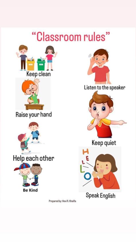 Good Manners Chart For Classroom, English Class Rules, Classroom Rules Kindergarten, Classroom Rules For Kindergarten, Kindergarten Class Rules, Classroom Rules Chart, Preschool Class Rules, Good Manners For Kids, Classroom Manners