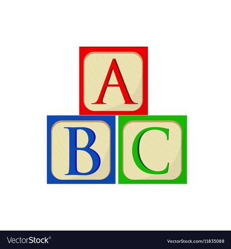 Abc Background, Alphabet Blocks Drawing, Diy Abc Blocks, Abc Blocks Clipart, Abc Wooden Block Crafts, Abc Illustration, Spiderman Cake Topper, Mouse Images, Abc Blocks