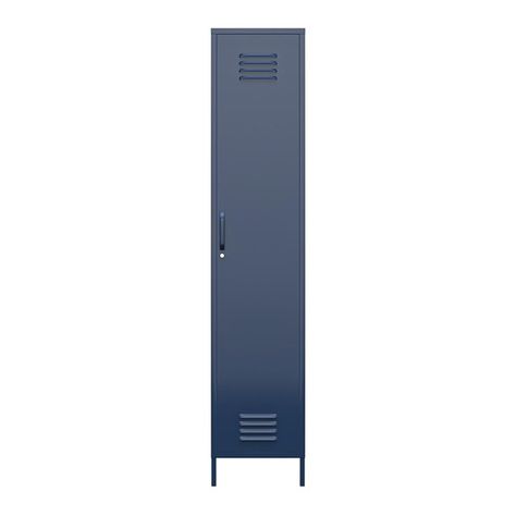 Queer Eye Bradford Single Metal Locker Cabinet, Navy - Walmart.com Metal Storage Cabinet, Locker Designs, Locker Cabinet, Queer Eye, Metal Storage Cabinets, Metal Lockers, Matching Furniture, Metal Cabinet, Pantry Items