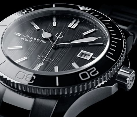 Christopher Ward C60 Trident PRO 600 Christopher Ward, Tech Watches, Diving Watch, Seiko Mod, Dirt Cheap, Dive Watches, British Design, Cool Watches, Watch Design