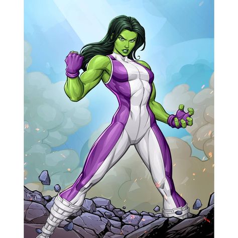 Patrick Brown on Instagram: “She-Hulk Here's some more of my official character art for Marvel, more to come soon! #shehulk #hulk #shehulkmarvel #marvel #marvelcomics…” She Hulk Comic Art, She Hulk Transformation, Female Hulk, Patrick Brown, Marvel Ladies, Marvel Character Design, Jennifer Walters, Marvel Cards, Marvel Heroines