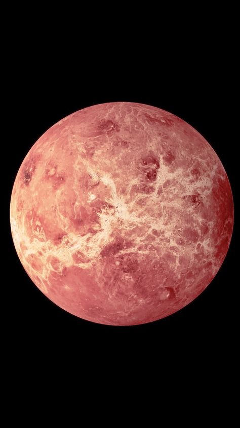 Venus (pink filter) Pink Earth Wallpaper, Taylor Planet, Venus Images, Inspo Collage, Venus Planet, Mars Wallpaper, Venus Painting, Moon Wallpapers, Venus In Libra