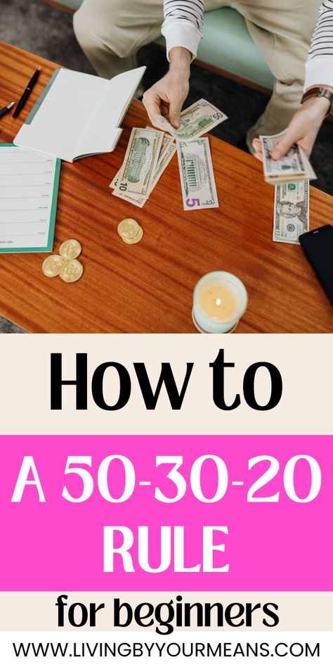 How To Use The 50/30/20 Budget Rule How To Budget Your Money For Beginners, Budgeting Finances 50/30/20, How To Budget For Beginners Biweekly, How To Budget, Easy Budgeting For Beginners, How To Budget For Beginners, 50 20 30 Budget, Budgeting Finances For Beginners, Budget Rule