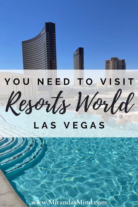 For those seeking an unforgettable experience, Resorts World Las Vegas is surely the newest summer getaway. #travelinspo #travelaesthetic #vegaspics #traveltips #summerfashion #travelblog #travelideas #vegasaesthetic #summerbucketlist #vegascasino #destination #summerthingstodo #thingstodoinvegas #vacation Summer Bucket Lists, Las Vegas, Resorts World Las Vegas, Summer Destinations, Summer Getaway, Destin Beach, Living Abroad, Travel Inspo, Study Abroad