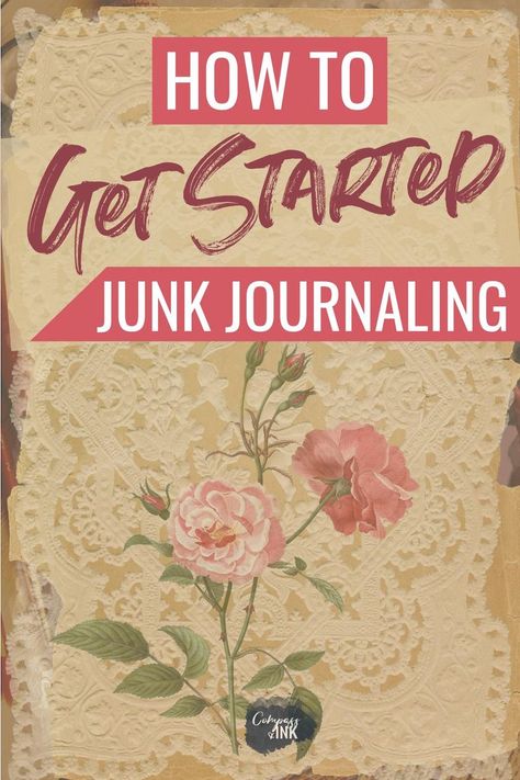 How to get started Junk Journaling - if you're learning how to make junk journals or are just getting started collecting ephemera, this guide will walk you through the steps to make it easier! #junkjournal #journal #craft #vintage #ephemera