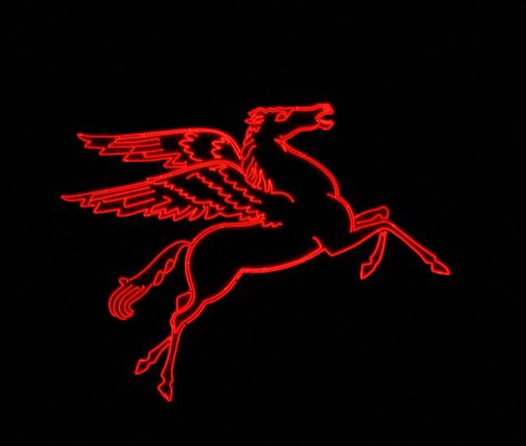 Dallas Pegasus Tattoo, Dallas Texas Tattoo Ideas, Dallas Tattoo Ideas, Dallas Pegasus, Dallas Texas Tattoo, Pegasus Statue, Red Pegasus, Australia Aboriginal Art, Pegasus Tattoo