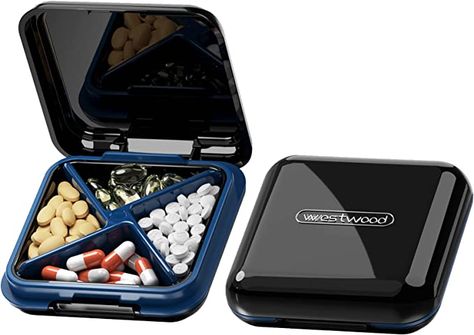 Medicine Holder, Fish Oil Vitamins, Travel Medicine, Medicine Organizer, Medicine Organization, Pill Holder, Pill Container, Medicine Storage, Pill Organizer