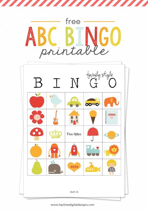 abc-bingo-by-key-lime-digital-designs Abc Bingo, Xoxo Card, Fun Rainy Day Activities, Alphabet Bingo, Printable Bingo Games, Bingo For Kids, Printables Freebies, Bingo Printable, Letter Activities