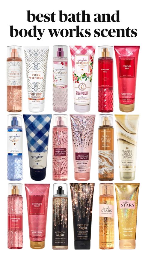 best bath and body works scents Bath And Body Works Scents, Best Bath And Body Works, Perfume Organization, Fragrances Perfume Woman, Body Hygiene, Perfume Collection Fragrance, Bath And Body Works Perfume, Perfect Skin Care Routine, Shower Skin Care