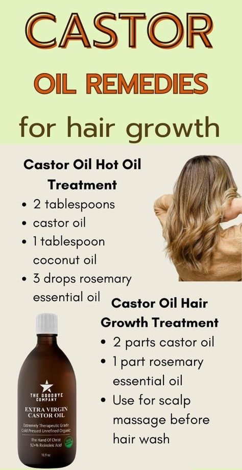 Castor Oil Natural Remedie Castor Oil Recipes, Recipes For Hair Growth, Hair Growth Oil Recipe, Homemade Hair Treatments, Castor Oil For Hair Growth, Scrub Diy, Oil For Hair Growth, Hair Growing Tips, Castor Oil For Hair