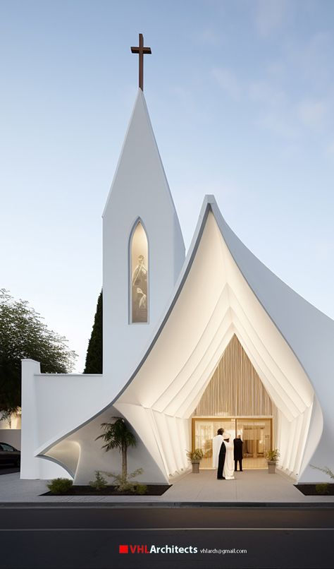 Tam Hoa Church By Vo Huu Linh Architects #VHLArch ___________________________ 𝐕𝐇𝐋. 𝐀𝐑𝐂𝐇𝐈𝐓𝐄𝐂𝐓𝐔𝐑𝐄 ⊜ Hotline: 0905626604 ⊜ Website: www.vhlarch.vn https://vhlai.com ⊜ Email: vhlarch@gmail.com ⊜ Address: Số194 Đường 29 Tháng 3 - Đà Nẵng ⊜ Youtube: https://www.youtube.com/@VHLArch Chapel Design Architecture, Monastery Architecture, Chapel Architecture, Chapel Design, Small Church Design, Church Decorations, Modern Church Interior, Church Building Plans, Chapel In The Woods