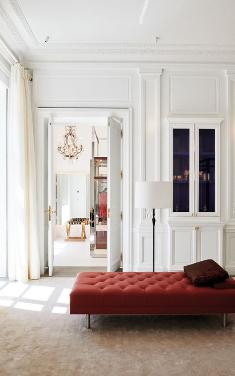 Hotel Costes Paris Interior, Costes Paris, Hotel Costes Paris, Hotel Costes, Luxury Family Travel, Paris Rooms, Paris Interiors, Christian Liaigre, Lifestyle Website