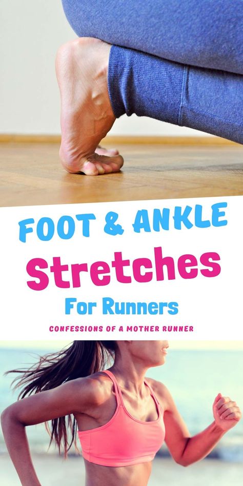 foot and ankle stretches for runners Runners Stretch, Ankle Stretches For Runners, Pilates For Runners, Runners Tattoo, Runners Feet Care, Post Run Stretches Runners, Best Stretches For Runners, After Run Stretches Runners, Prerun Stretches Running